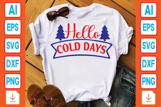 Hello Cold Days SVG Craftlabsvg24 