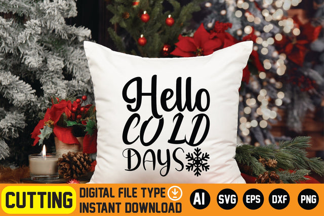 Hello Cold Days SVG CraftlabSvg29 