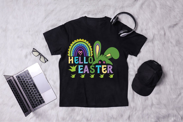 Hello Easter Retro SVG SVG MStudio 