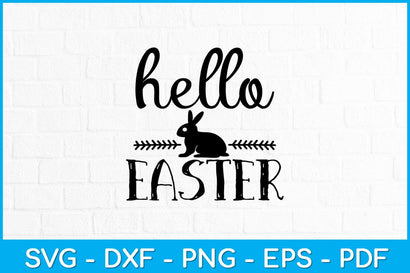 Hello Easter Svg Design SVG artprintfile 