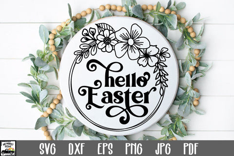 Hello Easter SVG File SVG Old Market 