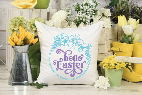Hello Easter SVG File SVG Old Market 