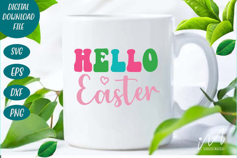 Hello Easter svg, Happy Easter svg, Easter Day Svg, Easter Svg, Bunny Svg, Happy Easter Shirt svg, Easter Shirt Svg,family bunny svg SVG Isabella Machell 
