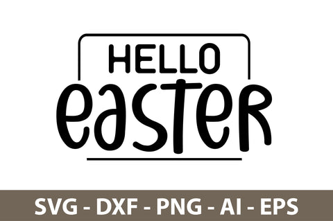 Hello Easter svg SVG nirmal108roy 