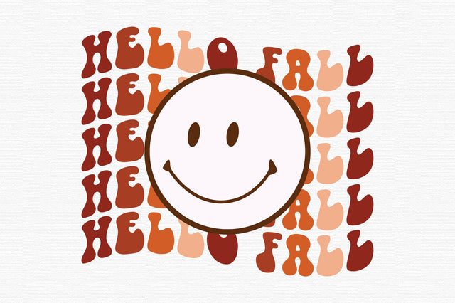 Hello Fall Autumn Cut File Sublimation designartist 