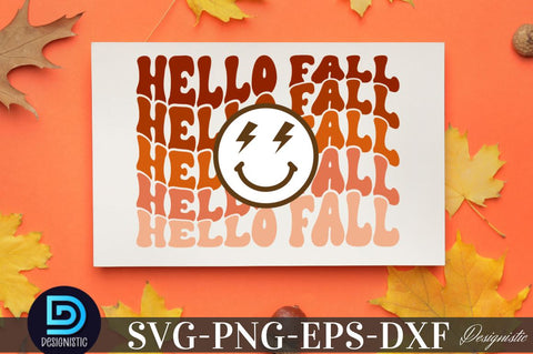 Hello fall, Hello fall SVG SVG DESIGNISTIC 