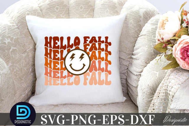 Hello fall, Hello fall SVG SVG DESIGNISTIC 