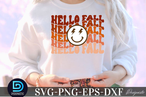 Hello fall, Hello fall SVG SVG DESIGNISTIC 