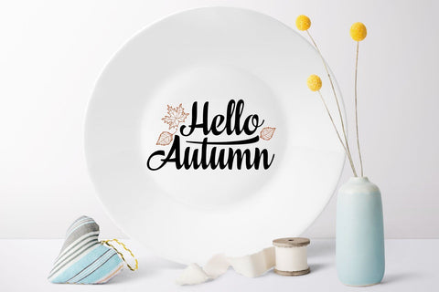 Hello Fall lettering mini bundle svg SVG Zoya Miller 
