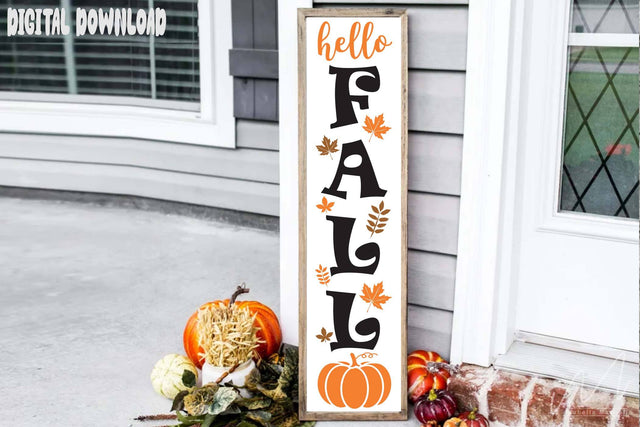 Hello Fall porch sing svg, Fall season svg, Cut files SVG Isabella Machell 
