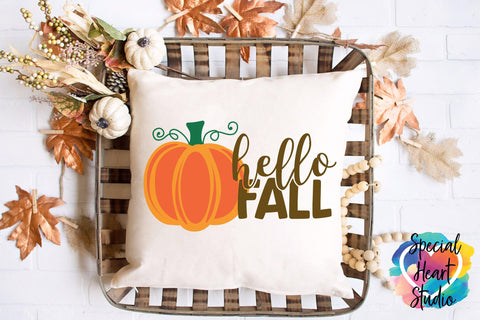 Hello Fall Pumpkin SVG Special Heart Studio 
