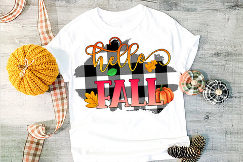 Hello Fall Sublimation- Autumn Sublimation Sublimation Happy Printables Club 