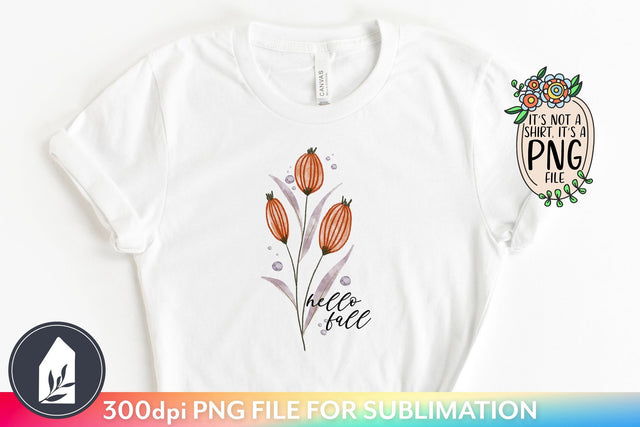 Hello Fall Sublimation Sublimation LilleJuniper 