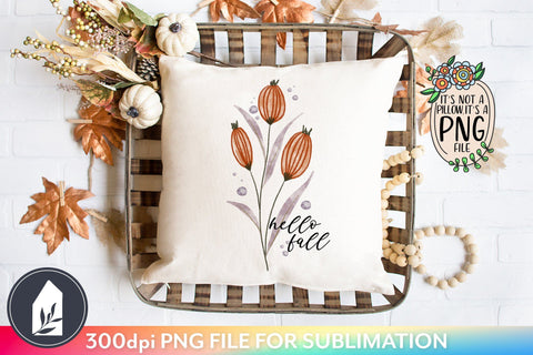 Hello Fall Sublimation Sublimation LilleJuniper 