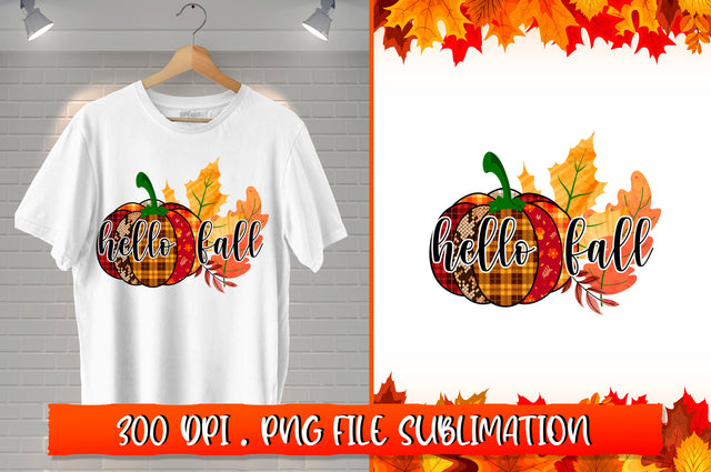 Hello fall Sublimation SVG Shetara Begum 