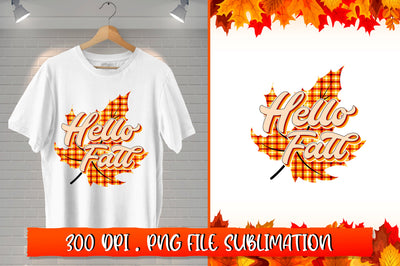 Hello fall Sublimation SVG Shetara Begum 