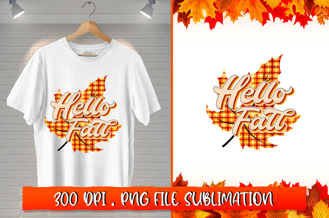 Hello fall Sublimation SVG Shetara Begum 