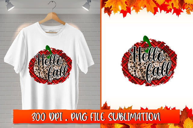 Hello fall Sublimation SVG Shetara Begum 
