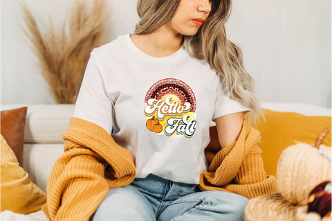 hello fall Sublimation SVGArt 