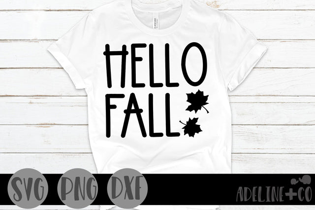 Hello Fall SVG Adeline&co 