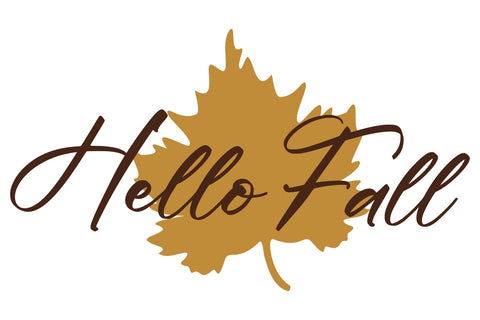 Hello Fall SVG | Autumn Leaf SVG| Hello Fall Doormat SVG SVG Friendly Henry 