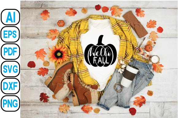 Hello Fall SVG Craftlabsvg24 