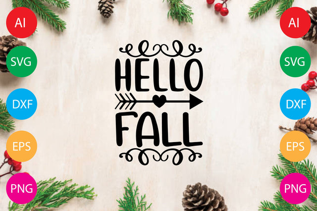 Hello Fall SVG CraftlabSvg29 