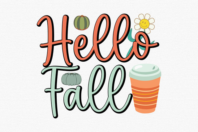 Hello Fall SVG designartist 