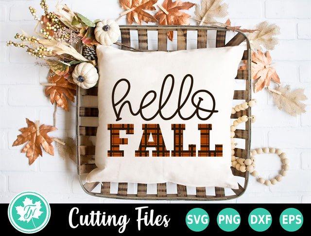 Hello Fall SVG | Fall SVG SVG TrueNorthImagesCA 