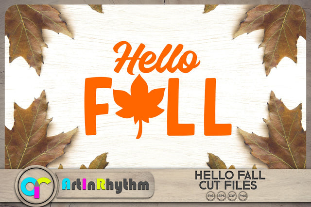 Hello fall SVG SVG Artinrhythm shop 