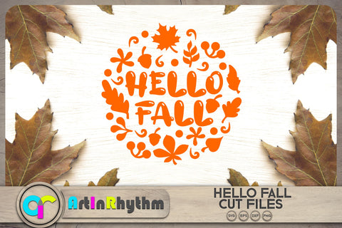 Hello fall SVG SVG Artinrhythm shop 