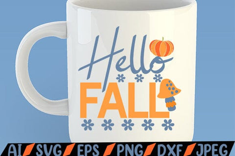 Hello Fall SVG SVG MStudio 