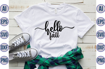 Hello Fall svg SVG orpitasn 