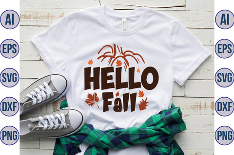 Hello Fall svg SVG orpitasn 