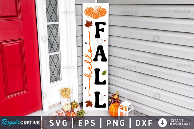 Hello fall SVG SVG Regulrcrative 