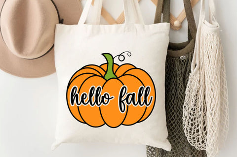 Hello fall SVG SVG Regulrcrative 