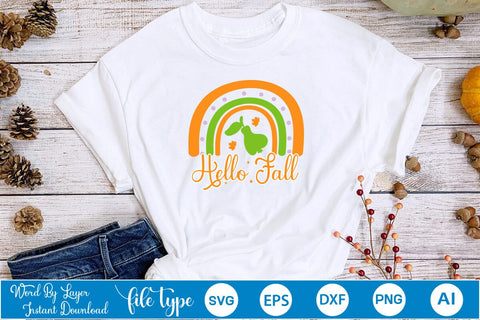 Hello Fall SVG SVGs,Quotes and Sayings,Food & Drink,On Sale, Print & Cut SVG DesignPlante 503 