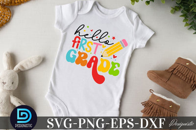 Hello Fifth Grade, Back to School SVG SVG DESIGNISTIC 