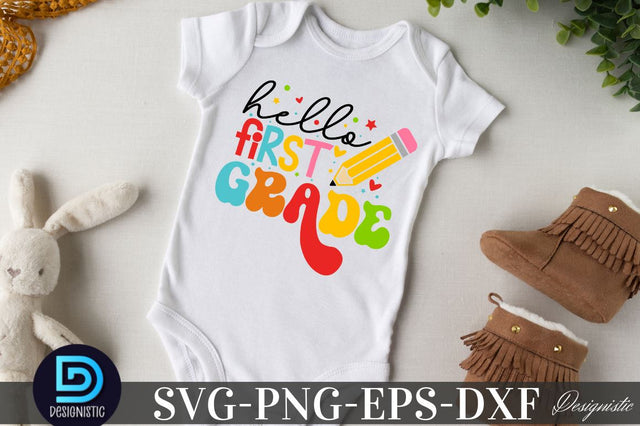 Hello Fifth Grade, Back to School SVG SVG DESIGNISTIC 