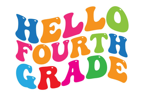 Hello Fourth Grade SVG Craftlabsvg24 
