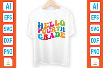 Hello Fourth Grade SVG Craftlabsvg24 