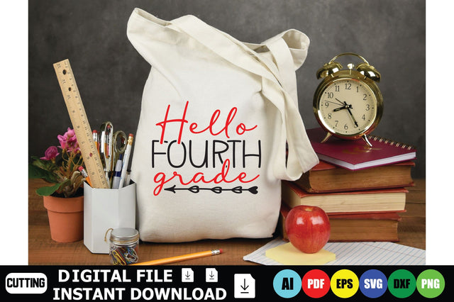 Hello Fourth Grade SVG Shahin alam 