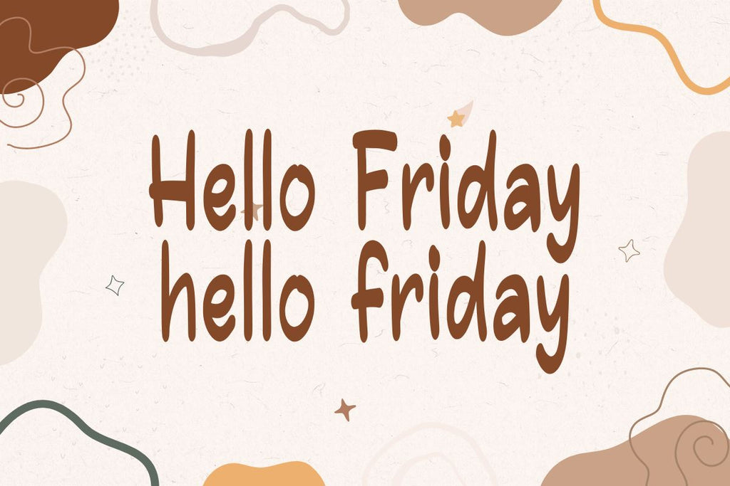 Hello Friday - Cute Playful Font - So Fontsy