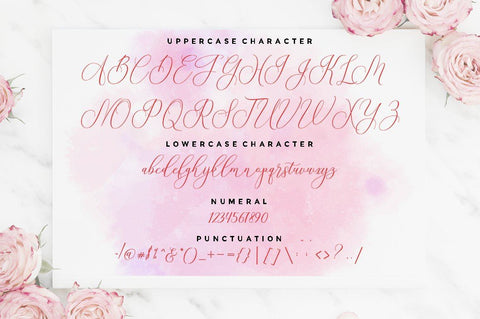 hello heart Font RomieStudio 