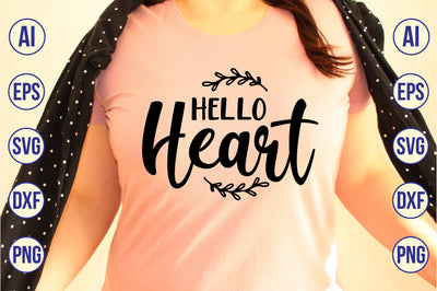 hello heart svg SVG shah alam 