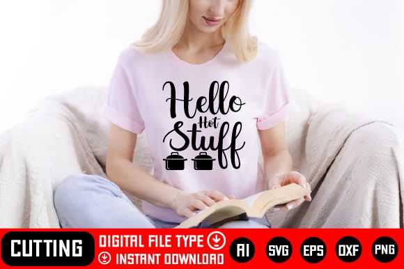 Hello Hot Stuff SVG CraftlabSvg29 