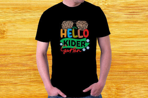 Hello KIDERGARTEN Sublimation SVGArt 