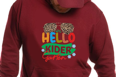Hello KIDERGARTEN Sublimation SVGArt 