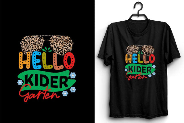Hello KIDERGARTEN Sublimation SVGArt 