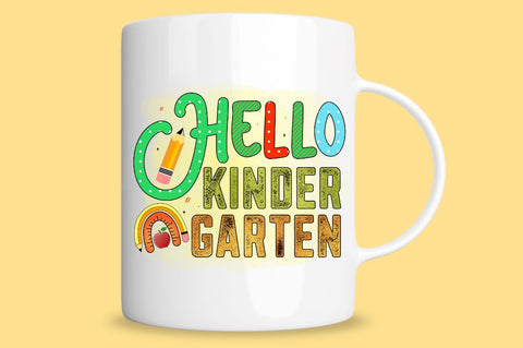 Hello kinder garten Sublimation PNG Sublimation Regulrcrative 